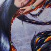 уждавини-галина-портрет-маслом-спящие-шунь-uzhdavini-galina-oil-portrait-sleeping-shun